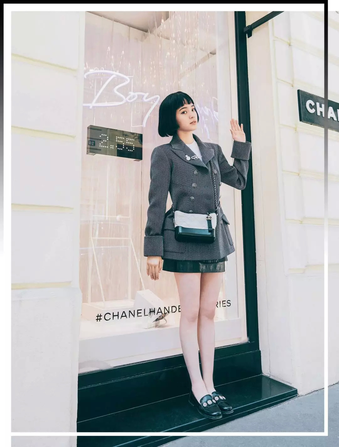 欧阳娜娜短发造型_女明星个性短发图片大全_佟丽娅短发时尚感